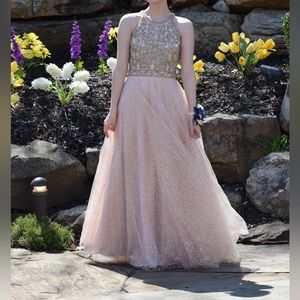 Blush Prom Dress